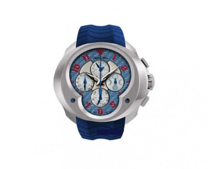 Franc Vila FVa12-9A Blue Complication Chronograph Quantieme Grand Sport
