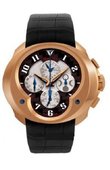 Franc Vila Часы Franc Vila Complication FVa12-9A Gold Case Alligator Strap Chronograph Quantieme Grand Sport