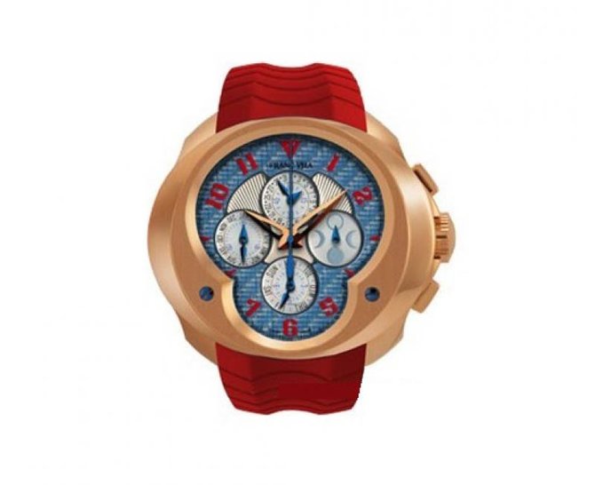 Franc Vila FVa12-9A Gold Case Complication Chronograph Quantieme Grand Sport
