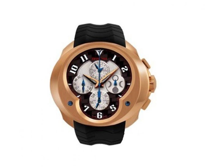 Franc Vila FVa12-9A Pink Gold Case Complication Chronograph Quantieme Grand Sport