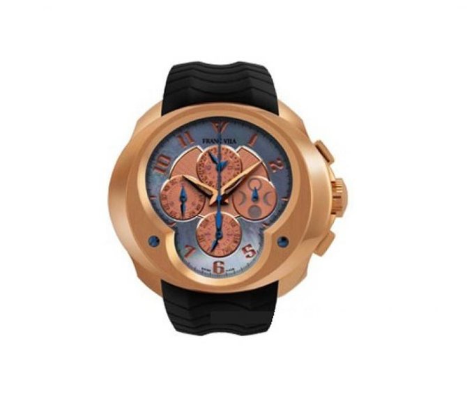 Franc Vila FVa12-9A Case Rose Gold Complication Chronograph Quantieme Haute Horlogerie