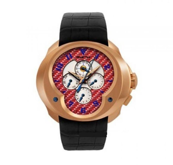 Franc Vila FVa10 Pink Gold 18 ct Complication Quantieme Perpetuel Grand Sport