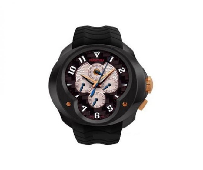 Franc Vila FVa10 Steel Black Complication Quantieme Perpetuel Haute Horlogerie