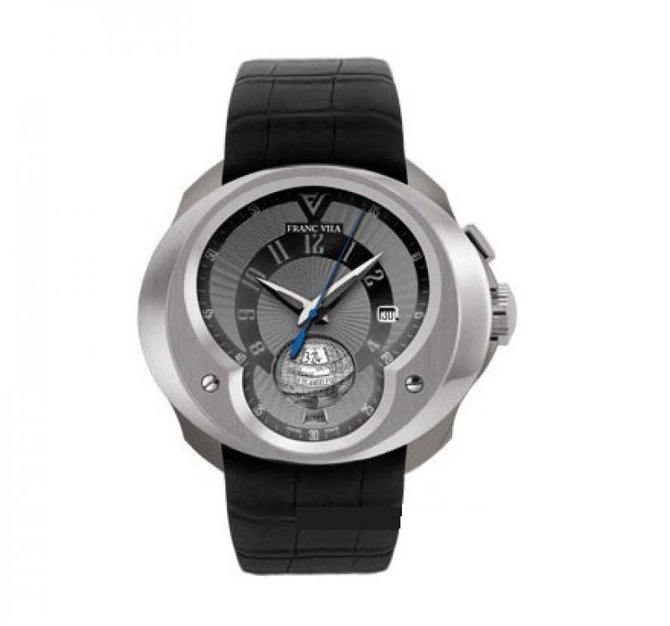 Franc Vila FVa5 White Gold Titanium Complication Timezone Alliance Concept