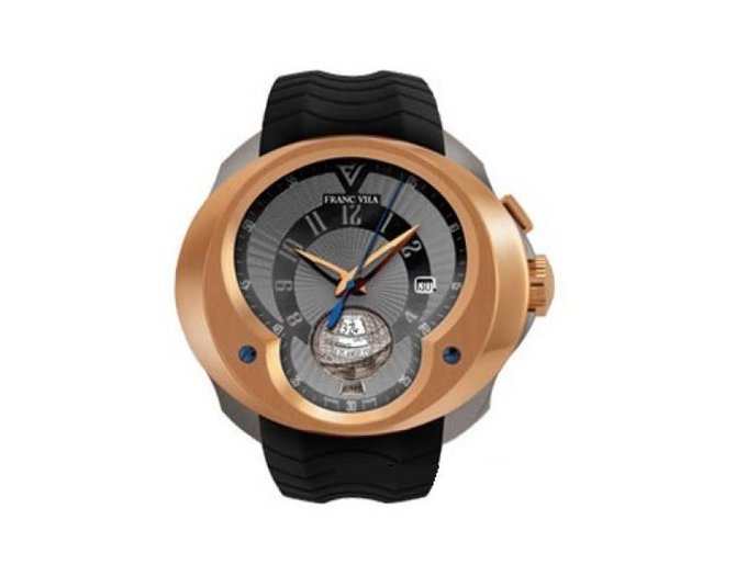 Franc Vila FVa5 Rose Gold Titanium Complication Timezone Alliance Concept