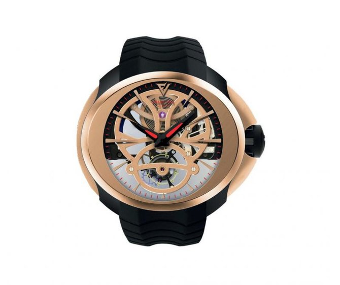 Franc Vila Tourbillon Intrepido SuperLigero Skeleton Montre Contemporaine Grande Complication 47 mm