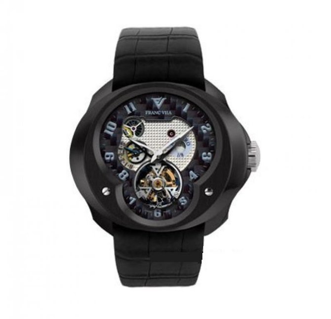 Franc Vila FVa №1 Montre Contemporaine Grande Complication Tourbillon Planetaire Black
