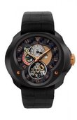 Franc Vila Montre Contemporaine Grande Complication FVa №2 Tourbillon Planetaire GMT Black 5 Days Power Reserve