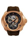 Franc Vila Montre Contemporaine Grande Complication FVa №2 Tourbillon GMT Red Gold Planetaire 5 Days Power Reserve 