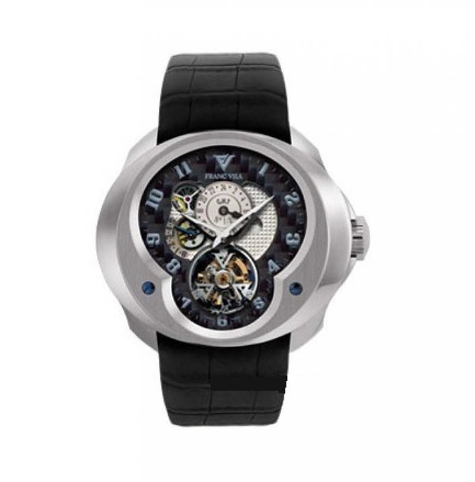 Franc Vila Tourbillon Planetaire GMT White Gold FVa №2 Montre Contemporaine Grande Complication 5 Days Power Reserve