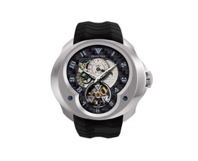 Franc Vila White Gold FVa №2 Montre Contemporaine Grande Complication Tourbillon Planetaire GMT