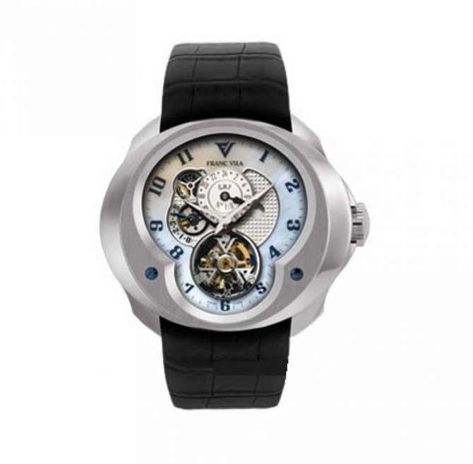 Franc Vila FVa №2 Gold White Montre Contemporaine Grande Complication Tourbillon Planetaire GMT