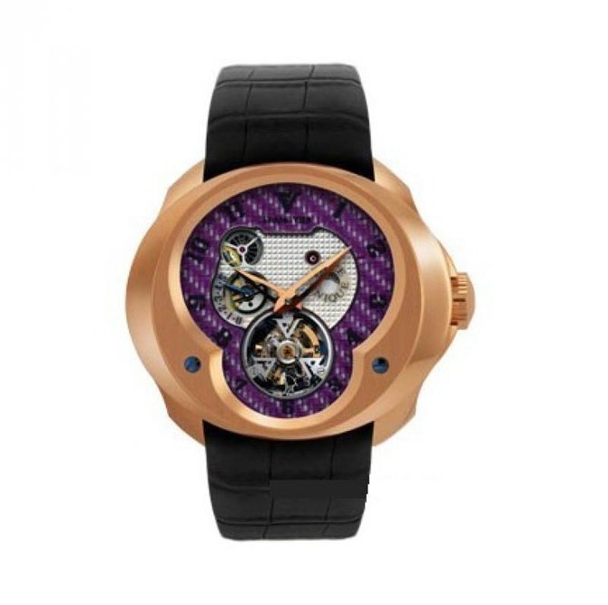 Franc Vila FVa №1 Rose Gold Montre Contemporaine Grande Complication Tourbillon Planetaire Red Gold