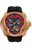 Franc Vila Montre Contemporaine Grande Complication FVa №1 Gold Case Red Dial Tourbillon Planetaire Red Gold