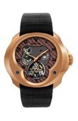 Franc Vila Montre Contemporaine Grande Complication FVa №1 Alligator Black Strap Tourbillon Planetaire Red Gold