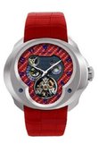 Franc Vila Часы Franc Vila Montre Contemporaine Grande Complication FVa №1 Red Blue Dial Tourbillon Planetaire White Gold
