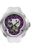 Franc Vila Montre Contemporaine Grande Complication FVa №1 Violet Dial White Strap Tourbillon Planetaire White Gold