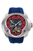 Franc Vila Часы Franc Vila Montre Contemporaine Grande Complication FVa №1 Blue Strap Tourbillon Planetaire White Gold