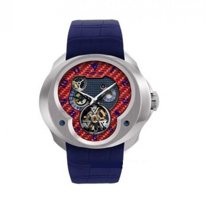 Franc Vila FVa №1 White Gold Case Montre Contemporaine Grande Complication Tourbillon Planetaire White Gold
