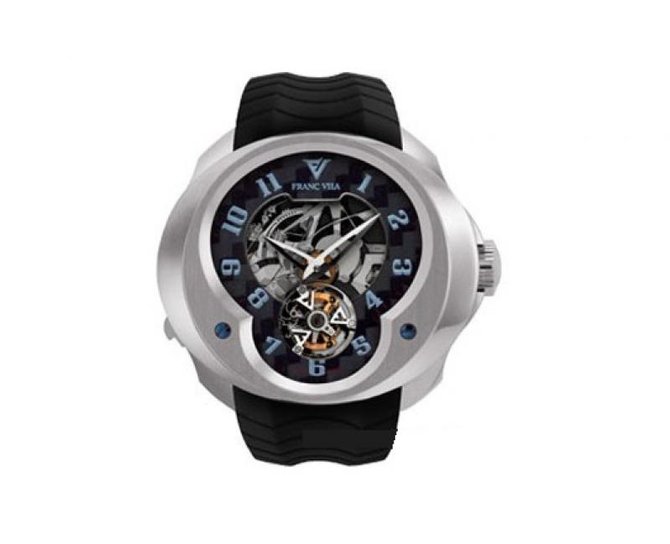Franc Vila FVa №3 White Gold Montre Contemporaine Grande Complication Tourbillon Repetition Minute