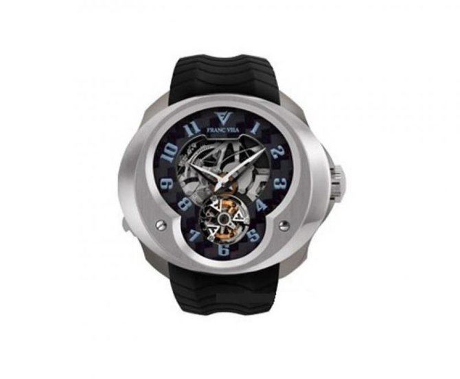 Franc Vila FVa №3 Gold White Montre Contemporaine Grande Complication Tourbillon Repetition Minute
