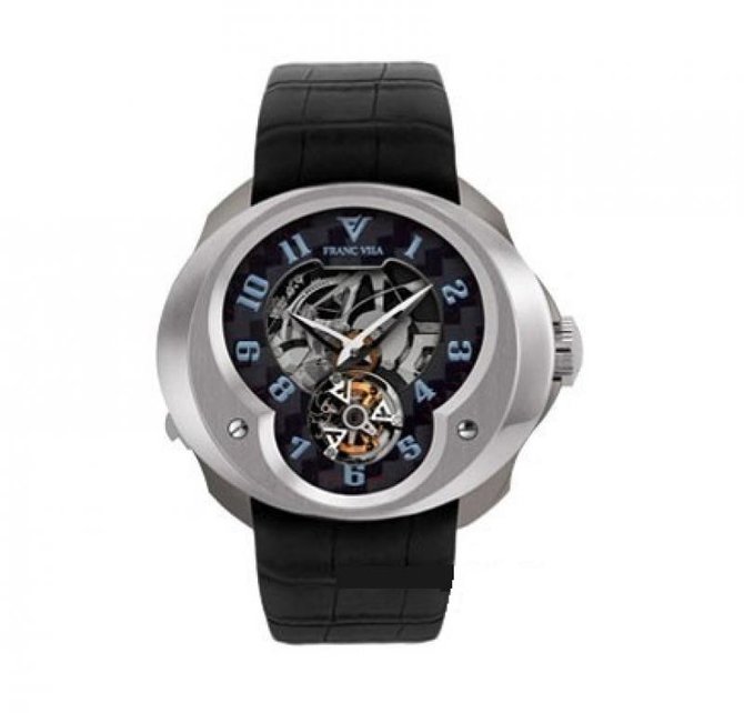 Franc Vila FVa №3 Black Montre Contemporaine Grande Complication Tourbillon Repetition Minute