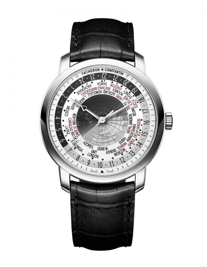 Vacheron Constantin 86060/000G-8982 Traditionnelle World Time White Gold