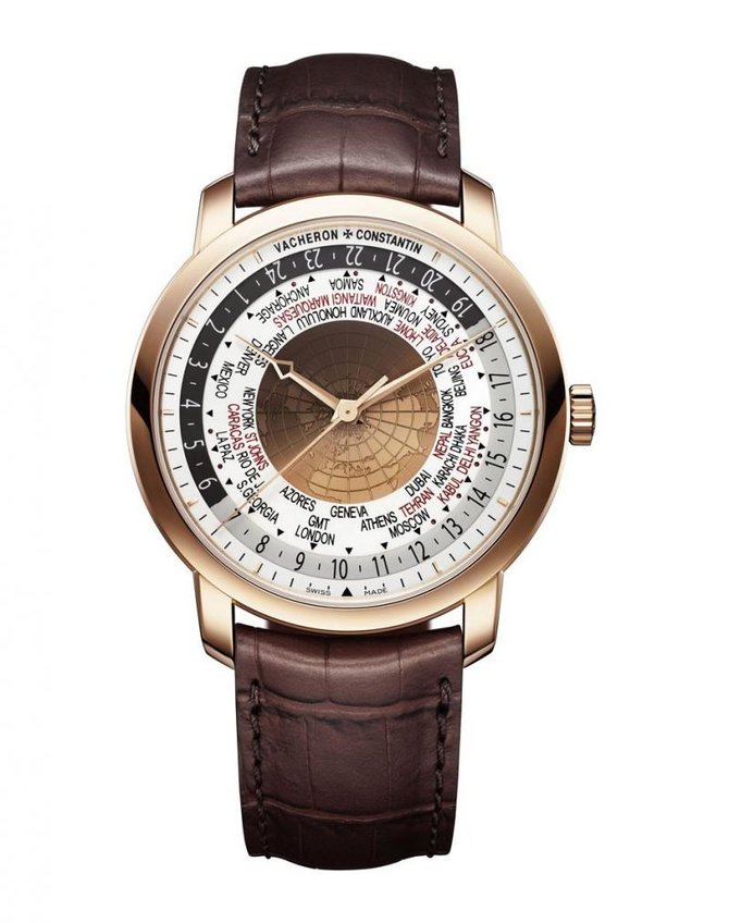 Vacheron Constantin 86060/000R-8985 Traditionnelle World Time Pink Gold