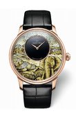 Jaquet Droz Часы Jaquet Droz Elegance Paris J005033280 Petite Heure Minute Mosaic Elephant