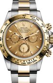 Rolex Часы Rolex Daytona 116523 champagne dial Steel and Gold