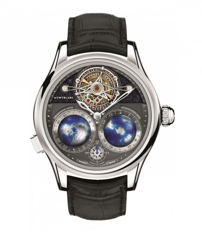Montblanc 115053 Villeret 1858 Tourbillon Cylindrique NightSky Geosphères