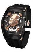 Cvstos Challenge Inkvaders Skull Black Steel Red Gold 5N Jet-Liner Skull