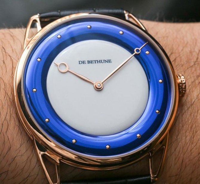 De Bethune DB25XPARV3 The Classics Midnight Blue & White Night - фото 3