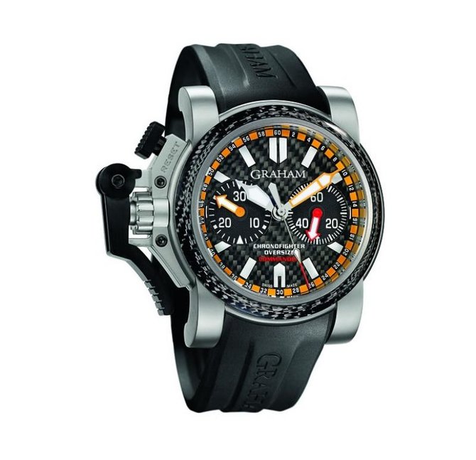 Graham 2OVATCO.B01A.K10B Chronofighter Oversize Commander