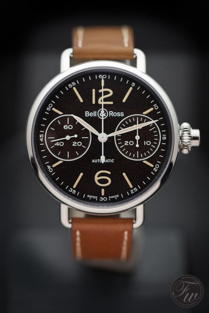 Bell & Ross WW1 Hronographe Monopoussoir Heritage Vintage Automatic - фото 3