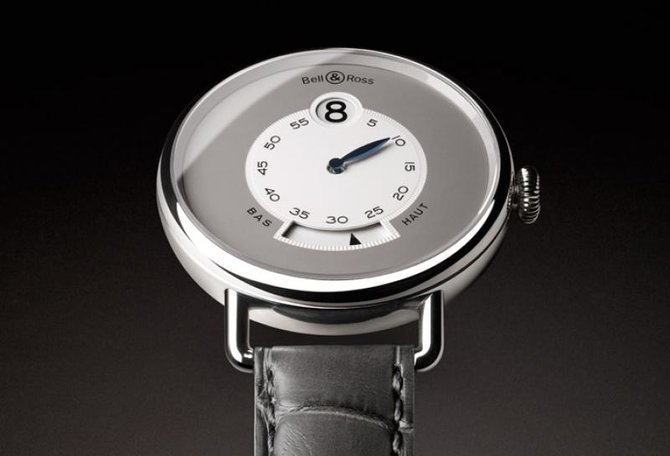 Bell & Ross WW1 Heure Sautante Platinum Vintage 42 mm - фото 2