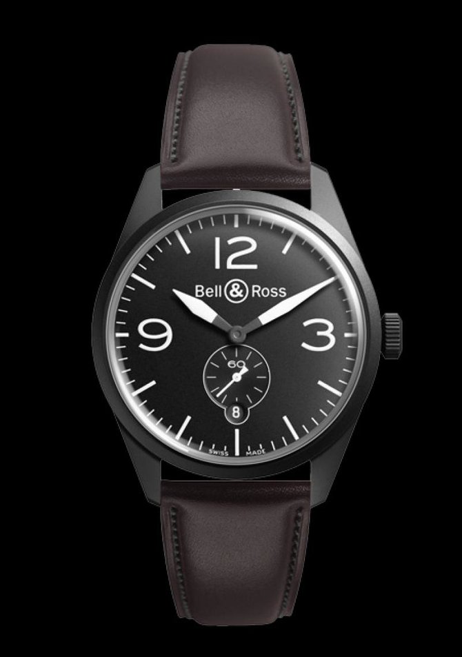Bell & Ross BR 123 Original Carbon Vintage 41 mm - фото 2