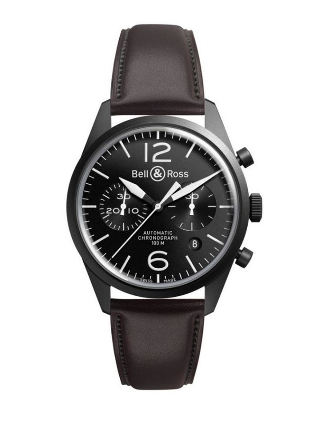 Bell & Ross BR 126 Original Carbon Vintage Chronograph - фото 1