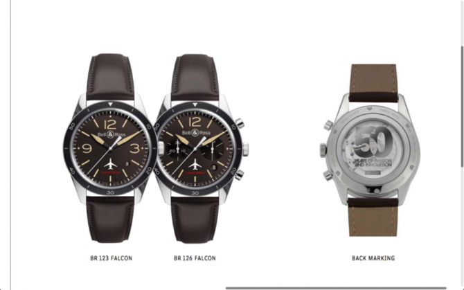Bell & Ross BR 126 Falcon Vintage Chronograph - фото 2