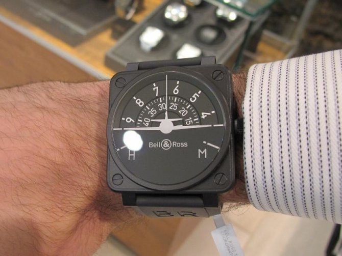 Bell & Ross BR 01 Turn Coordinator Aviation Flight Instruments - фото 2