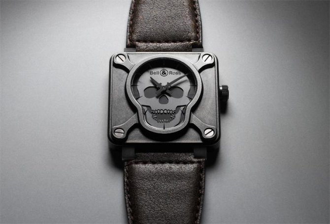 Bell & Ross BR 01 Skull II Aviation Automatic Mechanical - фото 2