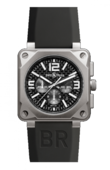 Bell & Ross Часы Bell & Ross Aviation BR 01-94 Chronographe Pro Titanium Carbon Fiber Dial 46 mm