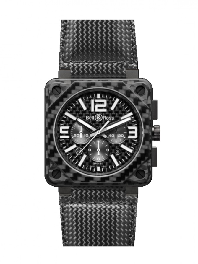 Bell & Ross BR 01-94 Carbon Fiber Aviation Chronograph