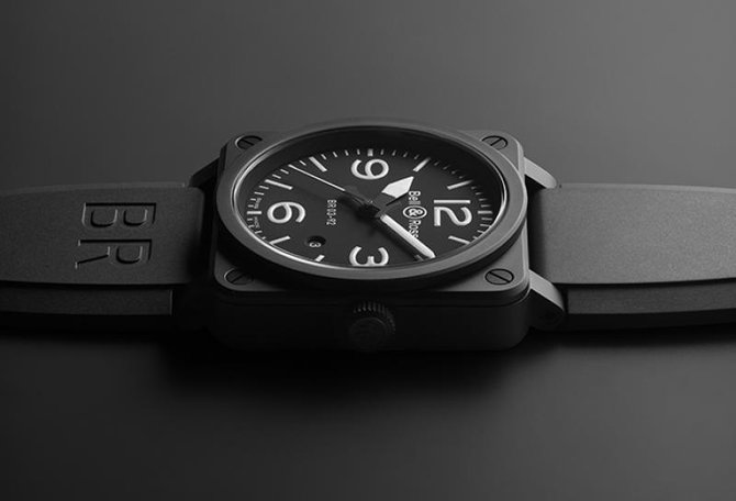 Bell & Ross BR 03-92 Black Matte Aviation Ceramic 42 mm - фото 2
