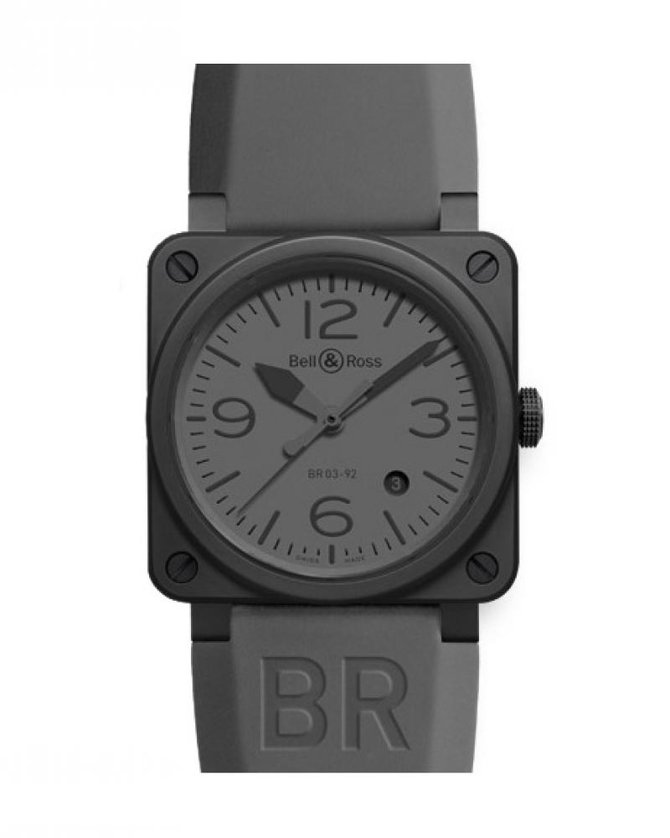 Bell & Ross BR 03-92 Commando Ceramic Aviation 42 mm - фото 1