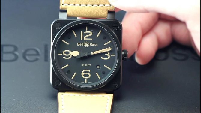 Bell & Ross BR 03-92 Heritage Ceramic Aviation Ceramic 42 mm - фото 2