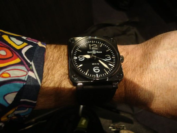 Bell & Ross BR 03-92 Black Ceramic Aviation 42 mm - фото 2