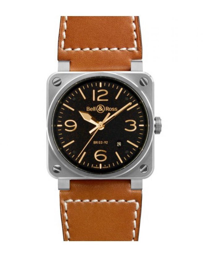 Bell & Ross BR 03-92 Golden Heritage Aviation 42 mm - фото 1