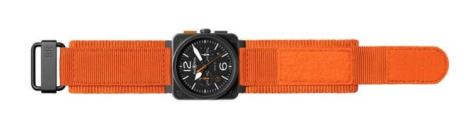 Bell & Ross BR 03-92 Carbon Orange Aviation 42 mm - фото 2