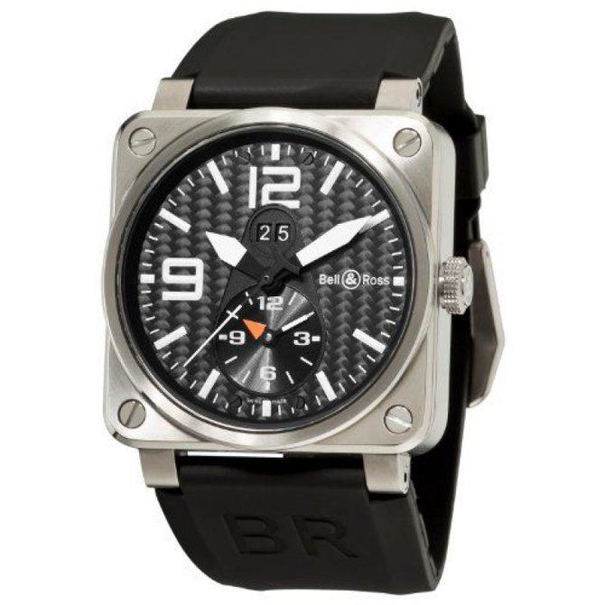 Bell & Ross BR 03-51 GMT Titanium Aviation 42 mm - фото 3
